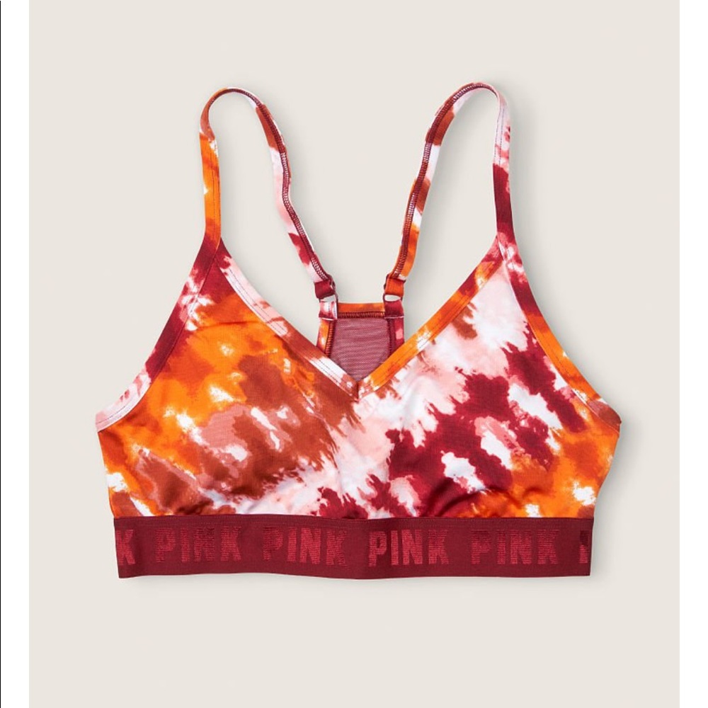 PINK Tie Dye Sport Bra